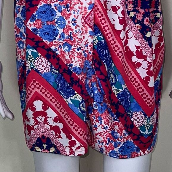 Haptics Boho High Neck Ditzy Print Tank Top - Picture 11 of 11